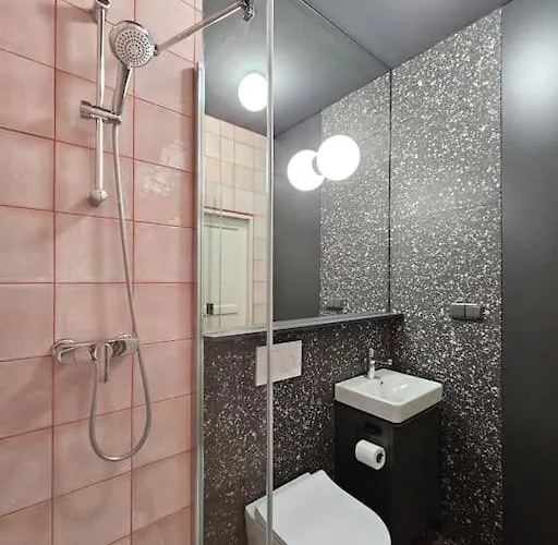 Artistic Designer Zizkov Lägenhet Prag